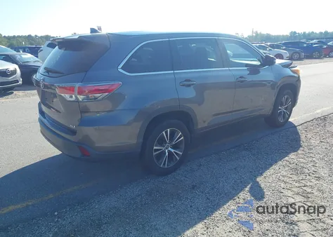 2016 Toyota Highlander Xle V6 из США, поврежденный, VIN 5TDKKRFH7GS176555